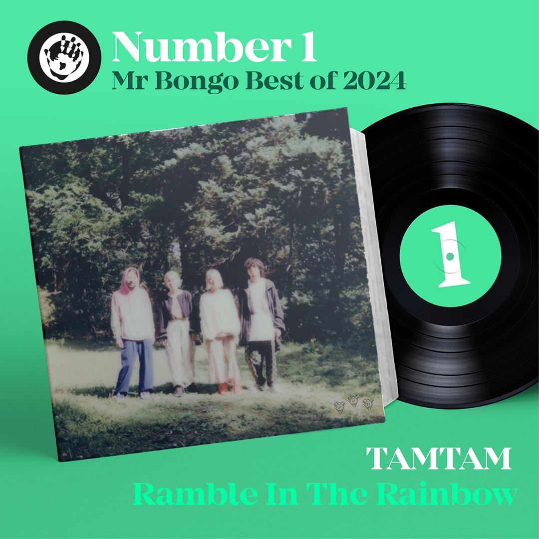 英レーベルMR BONGOの選ぶ2024年ベスト作品1位にTAMTAM "Ramble in the Rainbow"が選ばれました